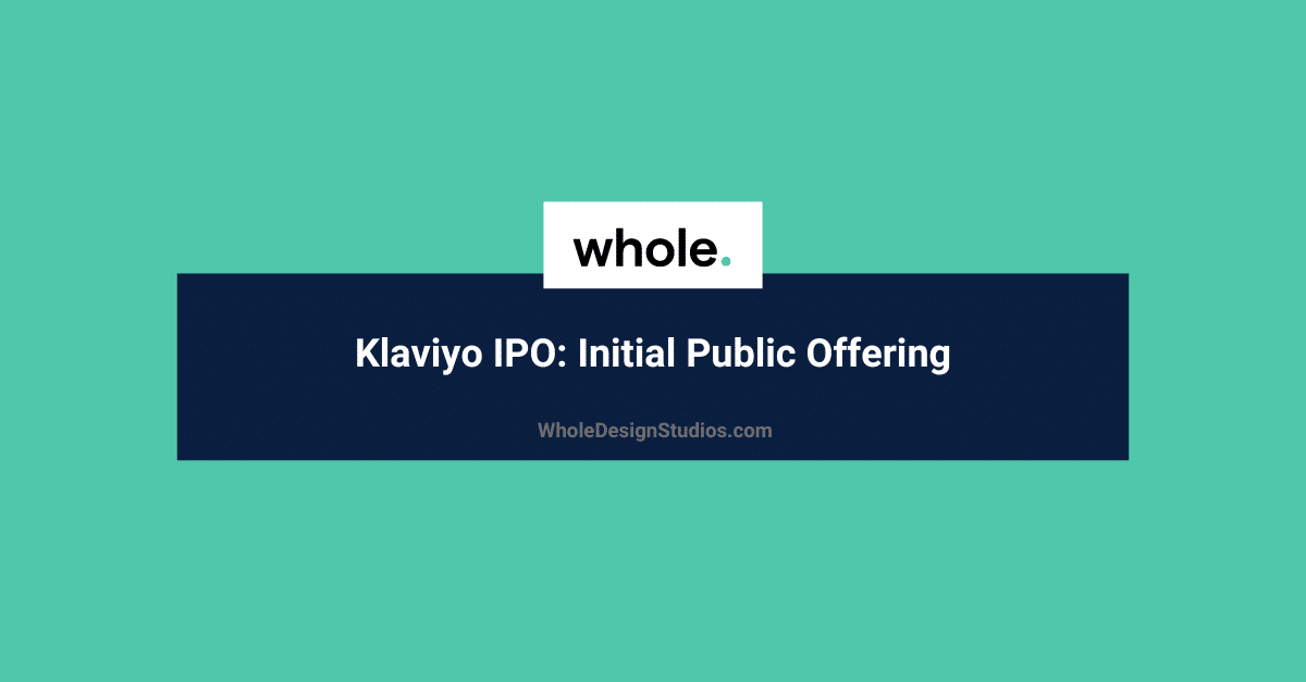 Klaviyo IPO Initial Public Offering