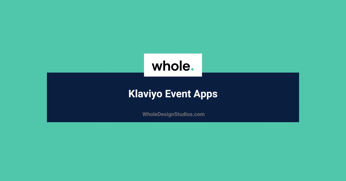 Klaviyo Event Apps