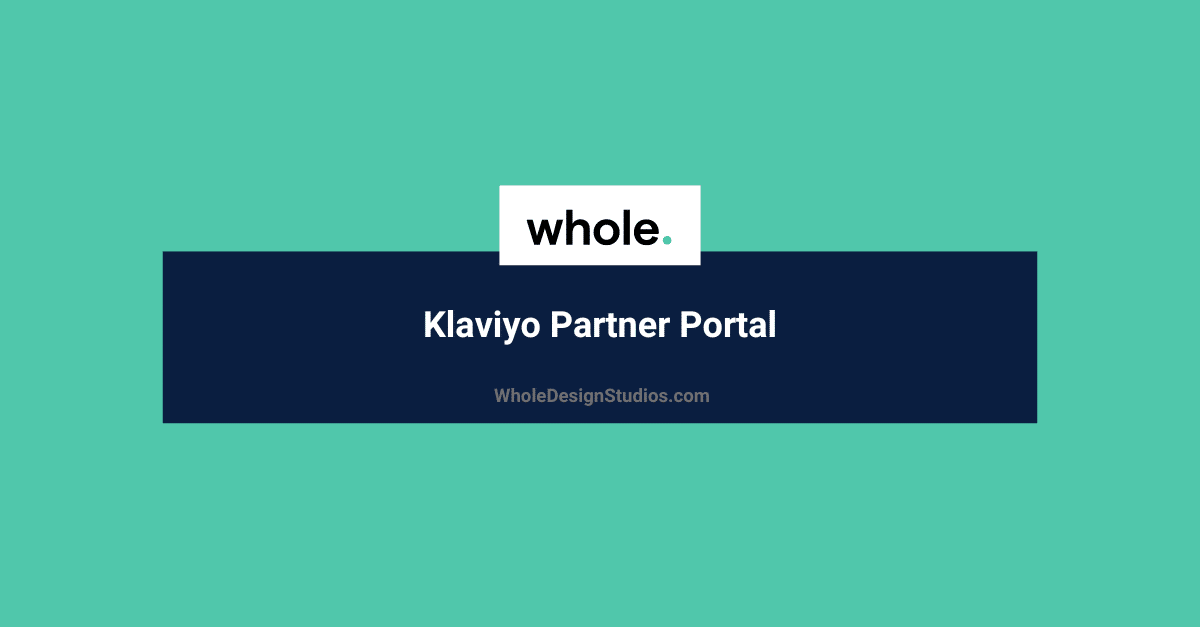 klaviyo-Partner-Portal