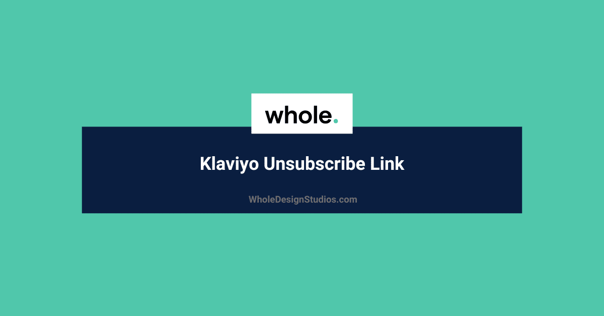 klaviyo-unsubscribe-link