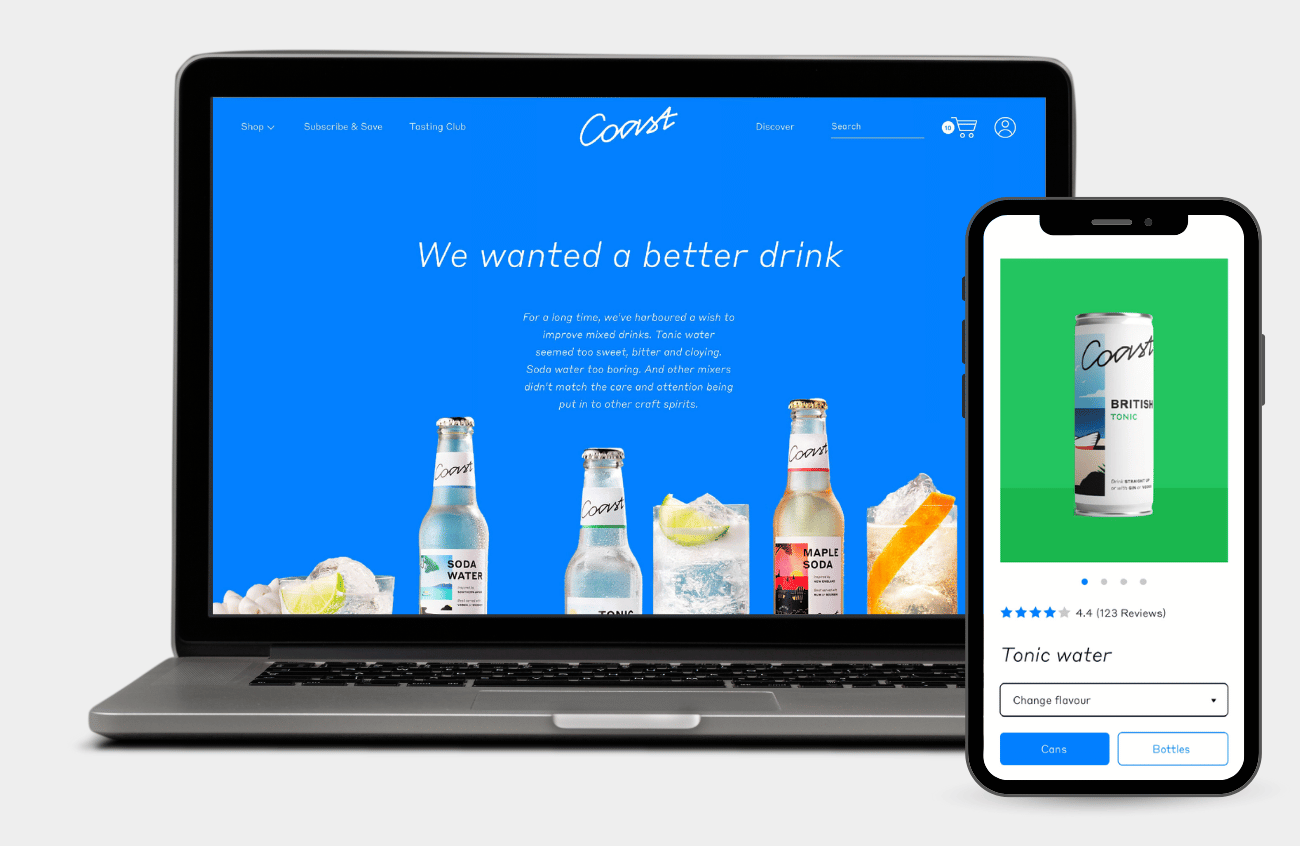 Food & Beverage Web Design